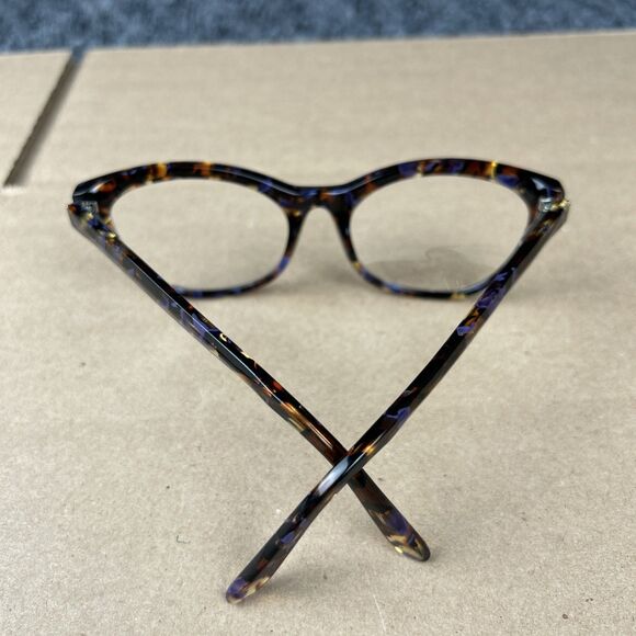 Roberto Steffani RS 157 COL 50 Eyeglasses Frames Blue Tortoise Round 52-16-135 - Picture 5 of 7